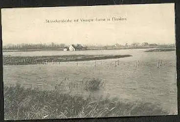 Stuyvekenskerke mit Vicogne Ferme in Flandern.