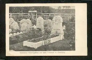 Chermizy. Deutsche Heldengraber auf dem Friedhof in.