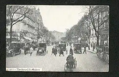 Paris. Boulevard des Italiens..