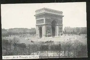 Paris. Arc de Criompbe de l'Etoile..