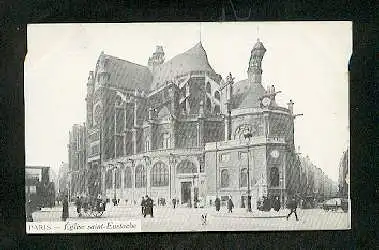 Paris. Eglise Saint. Eustache.