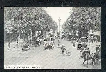 Paris. Boulevard des Capucines.