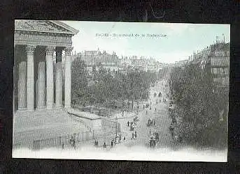 Paris. Boulevard de la Madeleine.