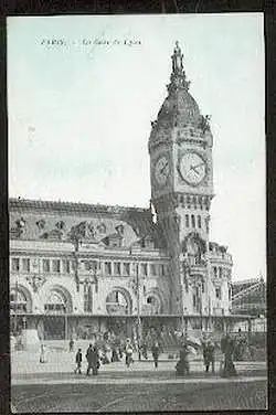 Paris. la Gare de Lyon.