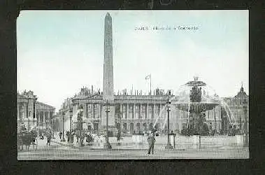 Paris. Place de la Concorde.