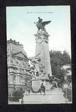 Paris. Statue de Gambetta.