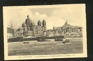 Marseille. La Cathedrale et Notre Dame de la Grade.