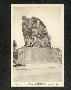 Le Havre. Monument commemoratif de la Grande Guerra.