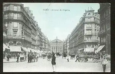 Paris. Avenue de I&#039;Opera.