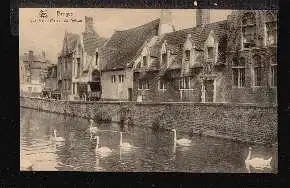 Bruges. Quai Vert Maison du Pelican.