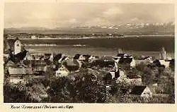 Immenstadt Kurort. Bodensee mit Alpen