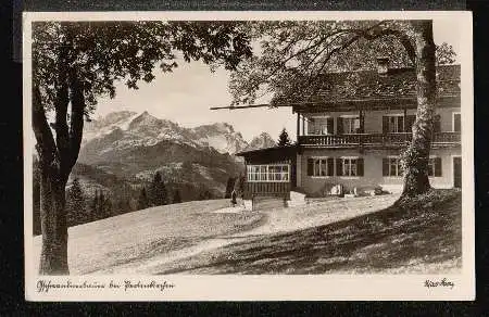 Partenkirchen. Almrestauration Geschwandernbauer