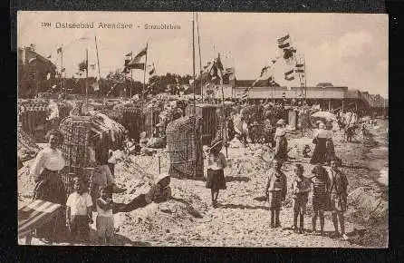 Arendsee. Strandleben