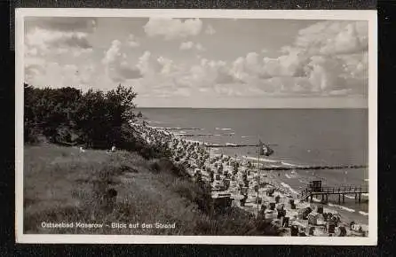 Koserow. Blick auf den Strand