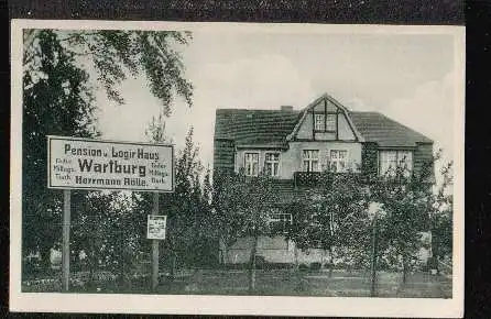 Dannenwalde. Pension Warthburg