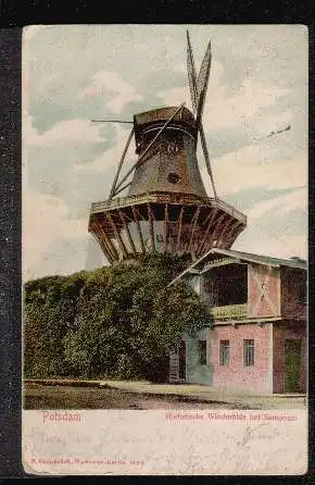 Potsdamm. Windmühle bei Sanssouci