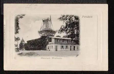 Potsdamm. Windmühle bei Sanssouci
