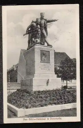Dennewitz. Bülow Denkmal