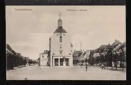 Treuenbrietzen. Markplatz u. Rathaus