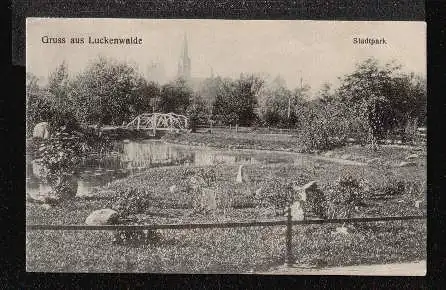 Luckenwalde. Stadtpark