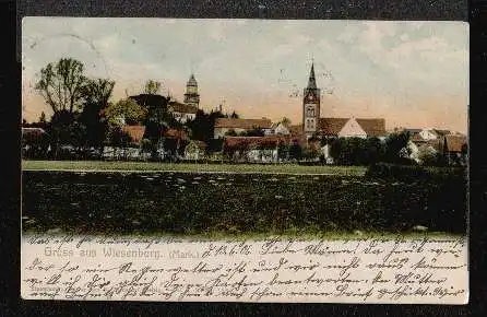 Wiesenburg. Panorama