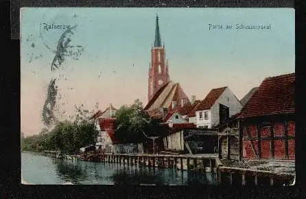 Rathenow. Partie am Schleusenkanal