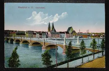 Frankfurt/Oder. Oderbrücke