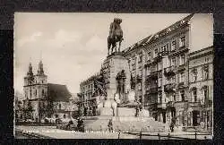 Krakow Pomnik Grunwaldzki. Foto