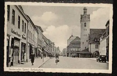 Fürstenwalde a. Spree. Rathausplatz