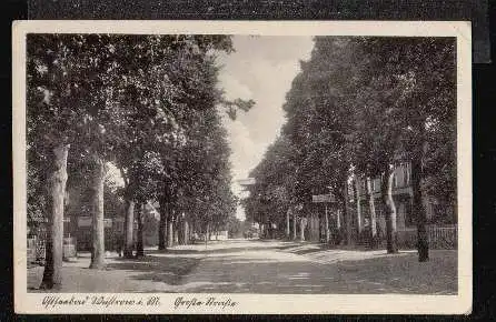 Wüstrow Ostseebad. Große Straße