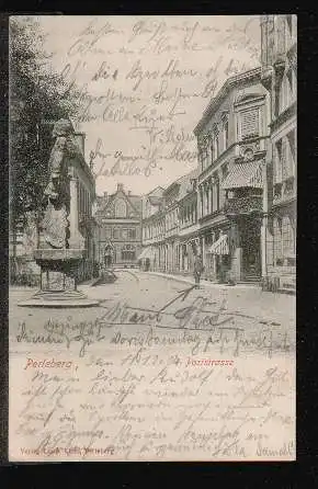 Perleberg. Poststrasse