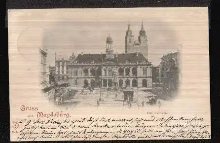 Magdeburg. Das Rathaus