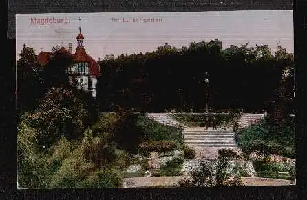 Magdeburg. Im Luisengarten