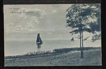 Ostseebad Arendsee. Am Strand