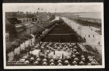 Ostseebad Warnemünde. Bismarck Promenade