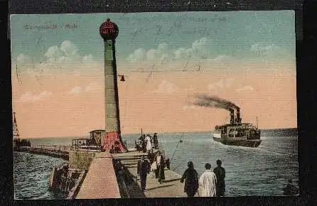 Warnemünde. Mole