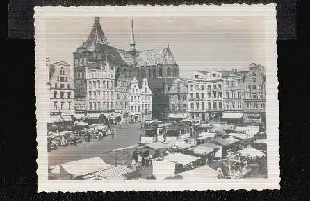Rostock. Marktplatz