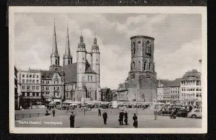 Halle a. S. Marktplatz