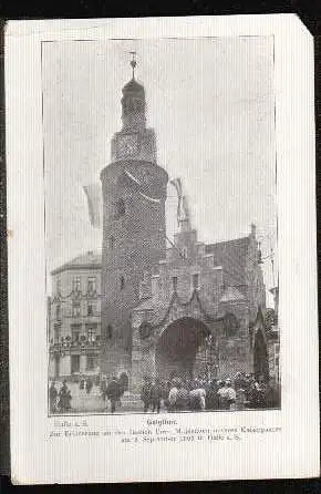 Halle a. S. Zur Erinnerung an den Besuch des..