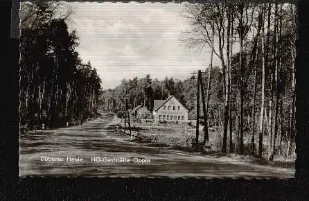 Dübener Heide. HO Gaststätte oppin