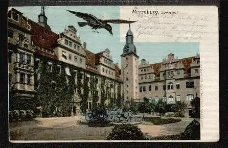 Merseburg. Schlosshof