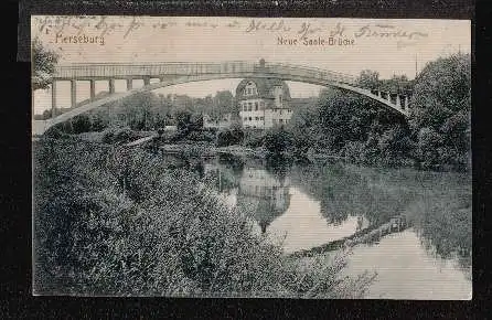 Merseburg. Neue Saal Brücke