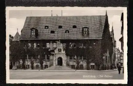 Quedlinburg am Harz. Das Rathaus