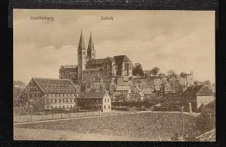 Quedlinburg am Harz. Schloss