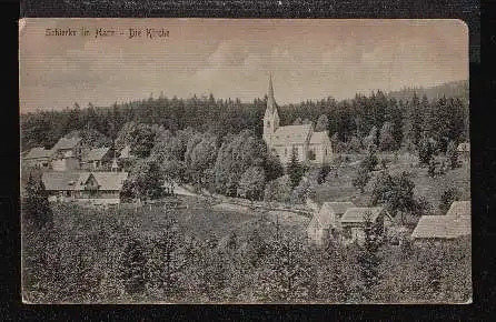 Schierke im Harz. Die Kirche