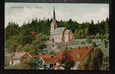 Schierke im Harz. Kirche