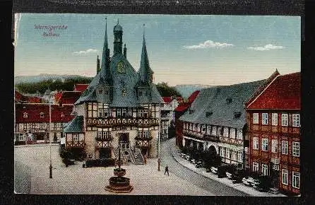 Wernigerode. Rathaus