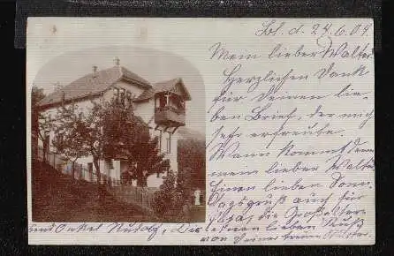 Blankenburg. Poststempel