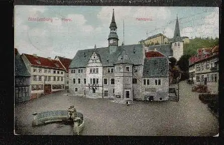 Blankenburg. Marktplatz