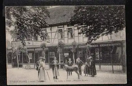Treseburg. Die Lotte v. Hotel "Weisser Hirsch"